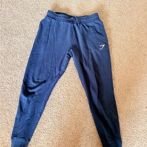 Gymshark Men's Navy Joggers Medium